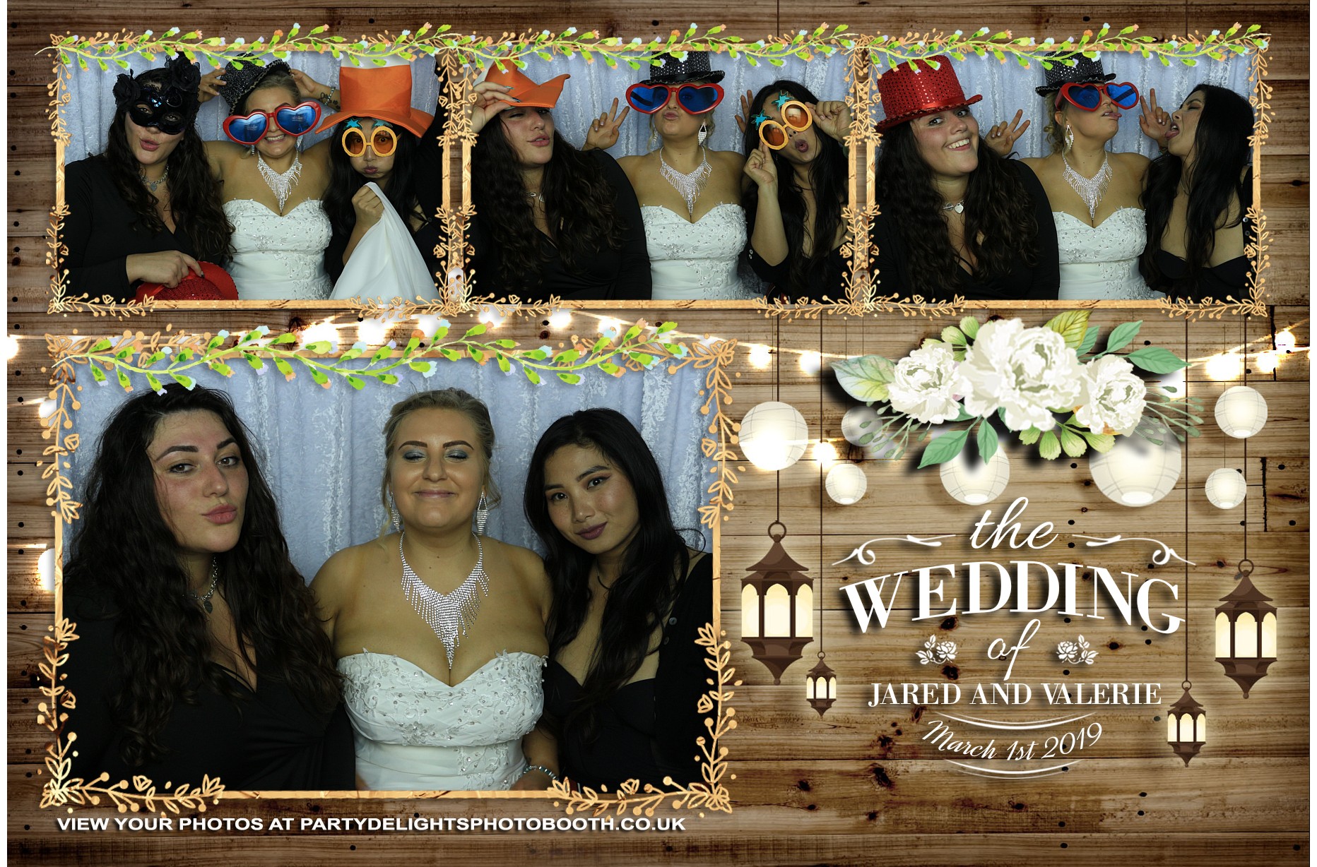 Jared and Valerie’s Wedding - Prints | View more photos from the event at gallery.partydelightsphotobooth.co.uk/u/PartyDelightsPhotoBooth/Jared-and-Valerie’s-Wedding-Prints